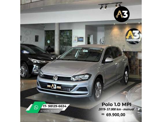 VOLKSWAGEN POLO 1.0 MPI TOTAL FLEX MANUAL VOLKSWAGEN POLO 1.0 MPI TOTAL FLEX MANUAL